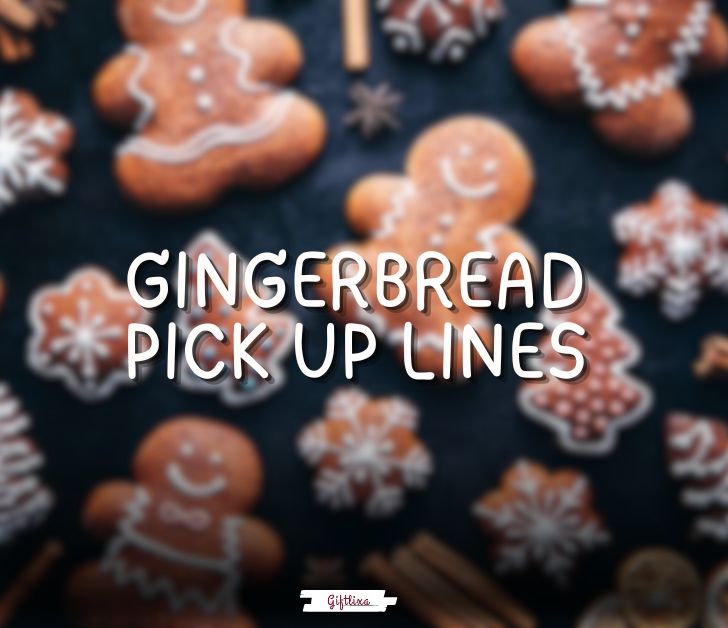 gingerbread pick up lines