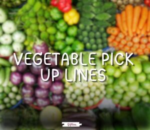 vegetable pick up lines